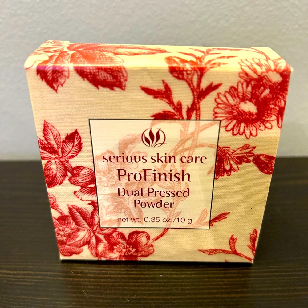 Serious skin care pro finish. Dual pressed powder. Sealed and unopened.